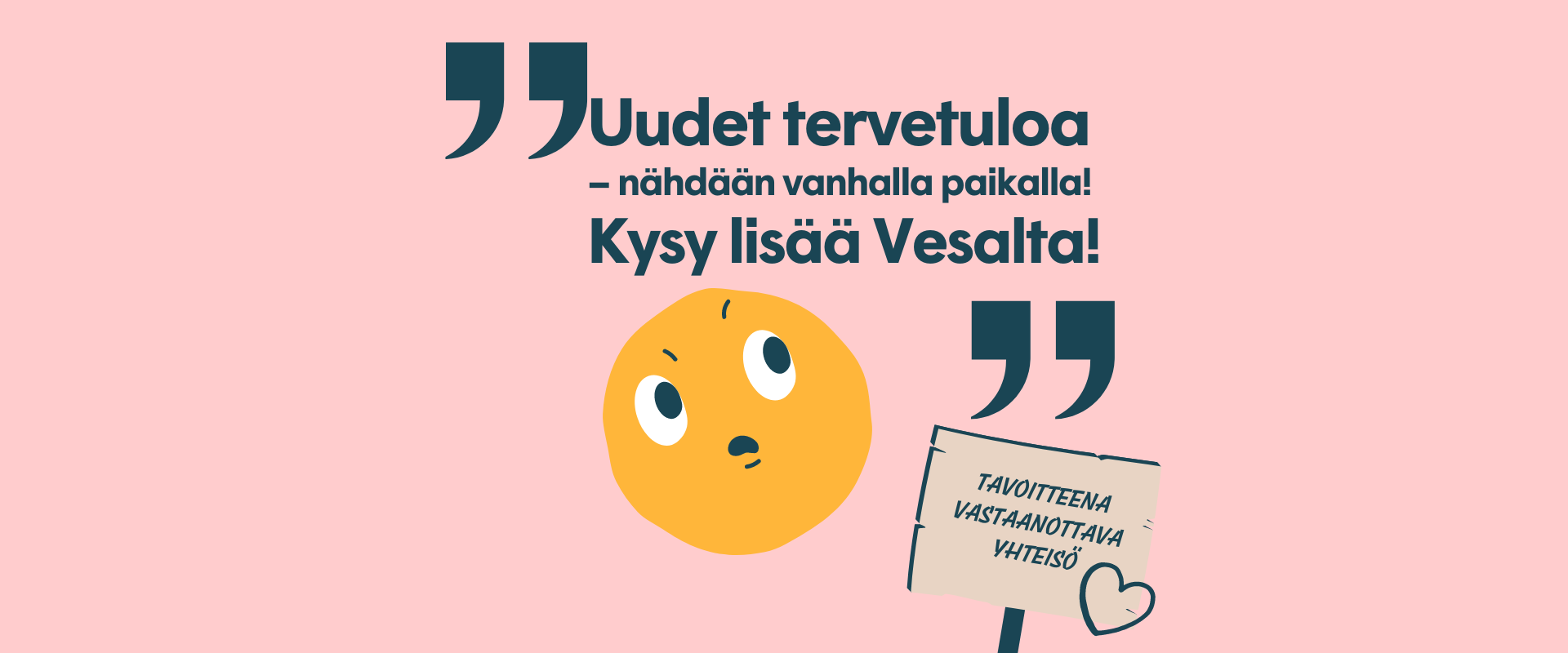 Kuvassa ihmettelevä hahmo ja teksti 